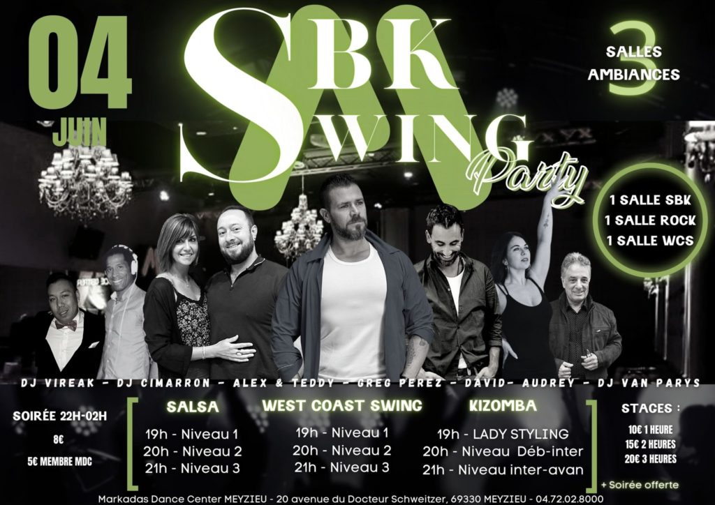 SBK SWING PARTY DU 4 JUIN