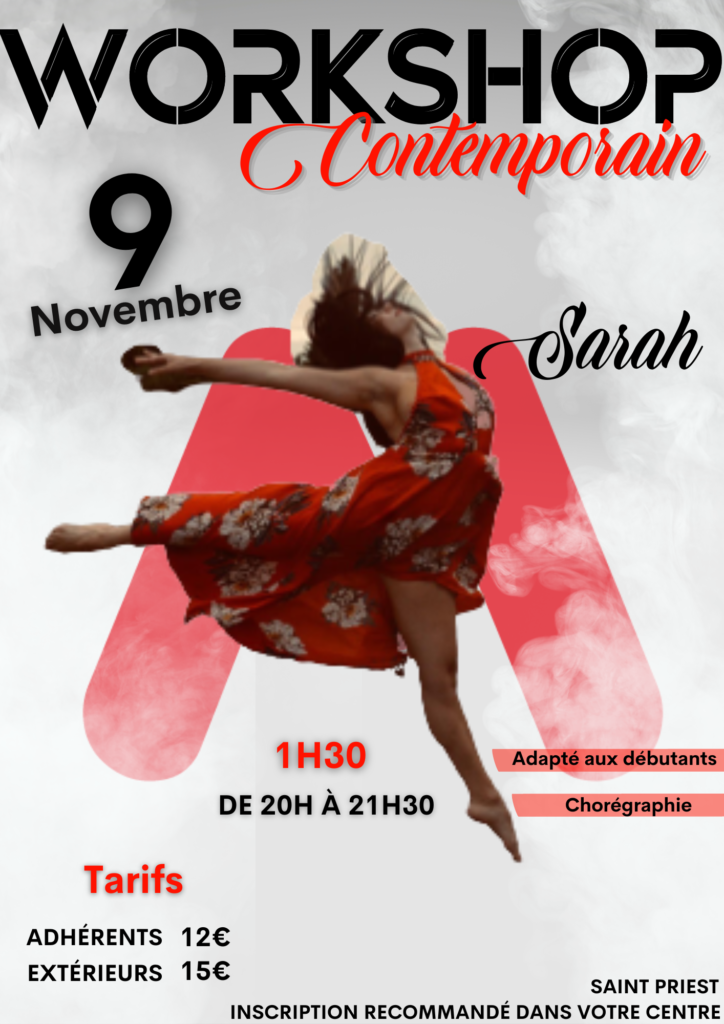 WORKSHOP CONTEMPORAIN - Saint Priest