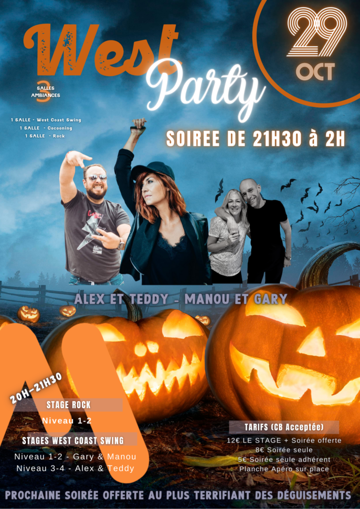 WEST PARTY- West Coast Swing- Rock - Saint Priest