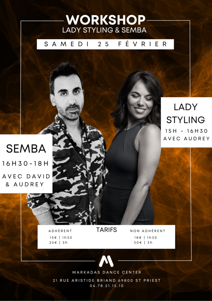 WORKSHOP SEMBA & LADY STYLING - Saint Priest