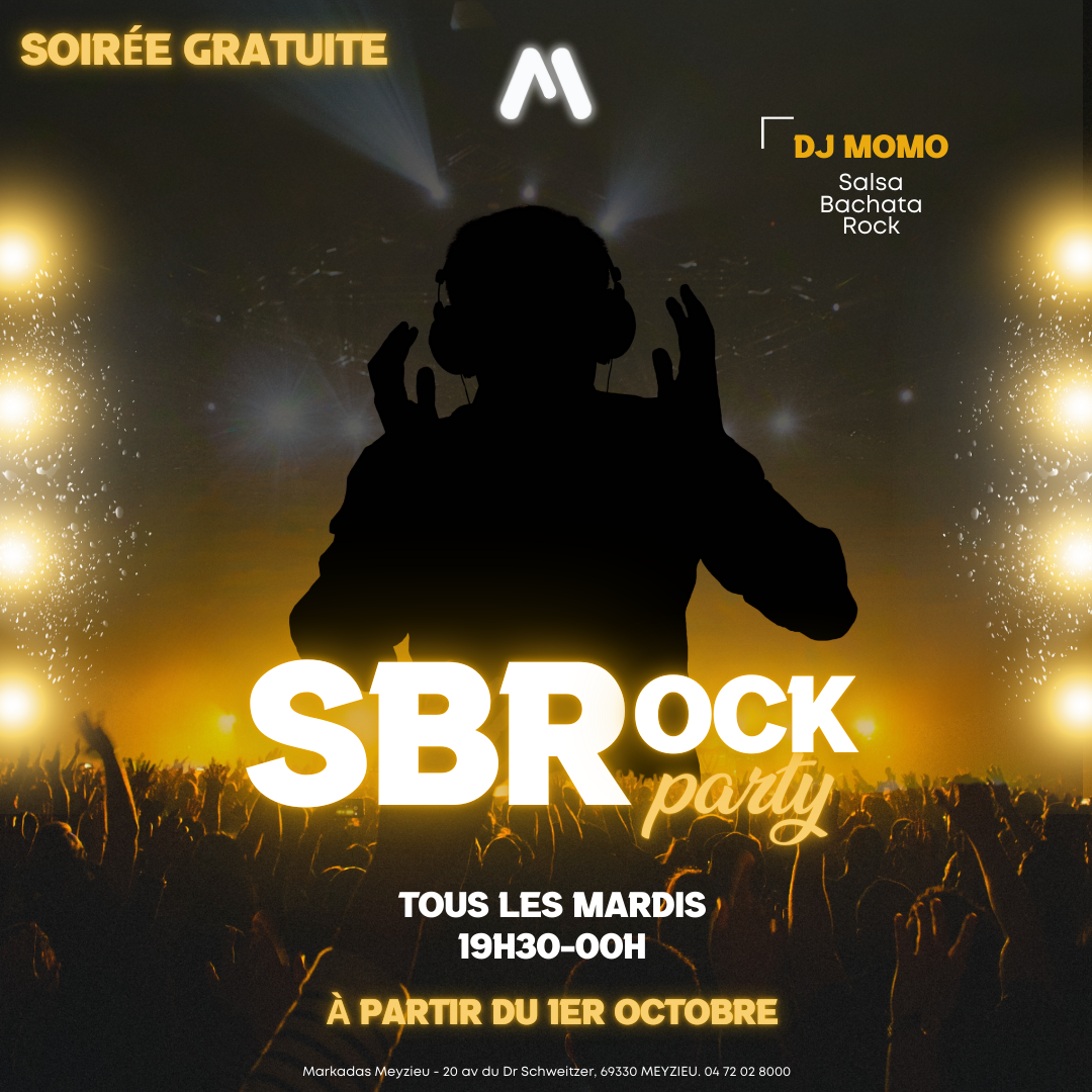 Soirée – SBRock party – Instagram