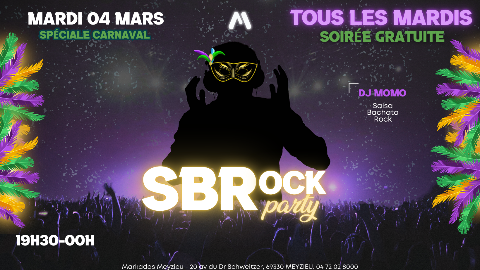 Soirée – SBRock party – Couverture (1)