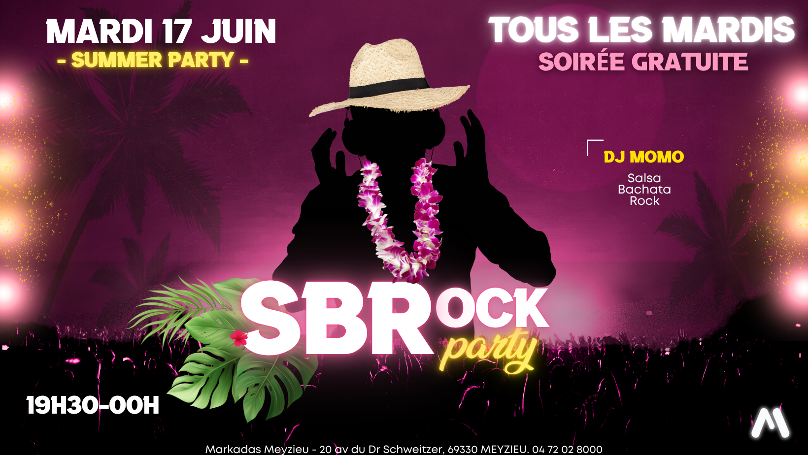 Soirée – SBRock party – Couverture (1)
