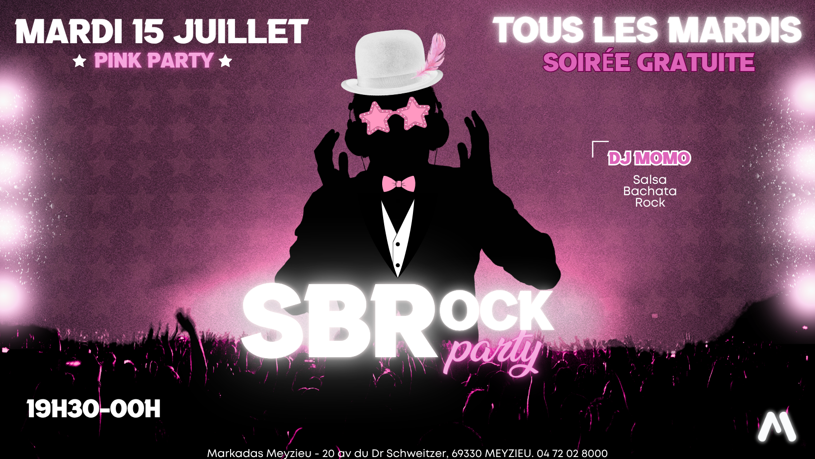 Soirée – SBRock party – Couverture (2)