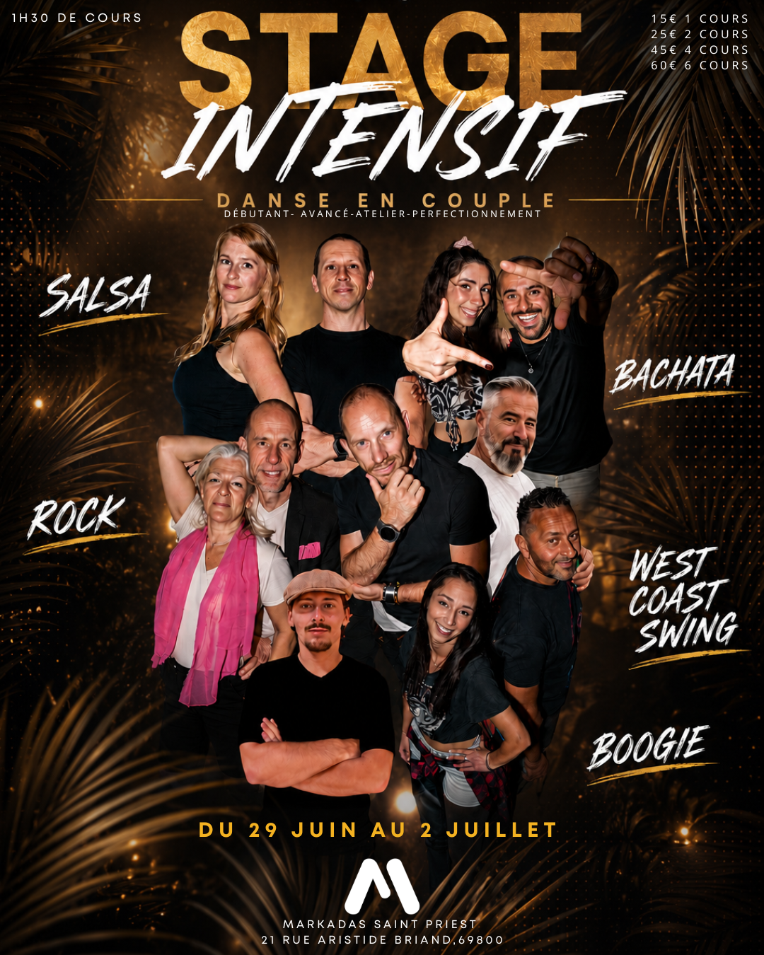 AFFICHE STAGE – 1