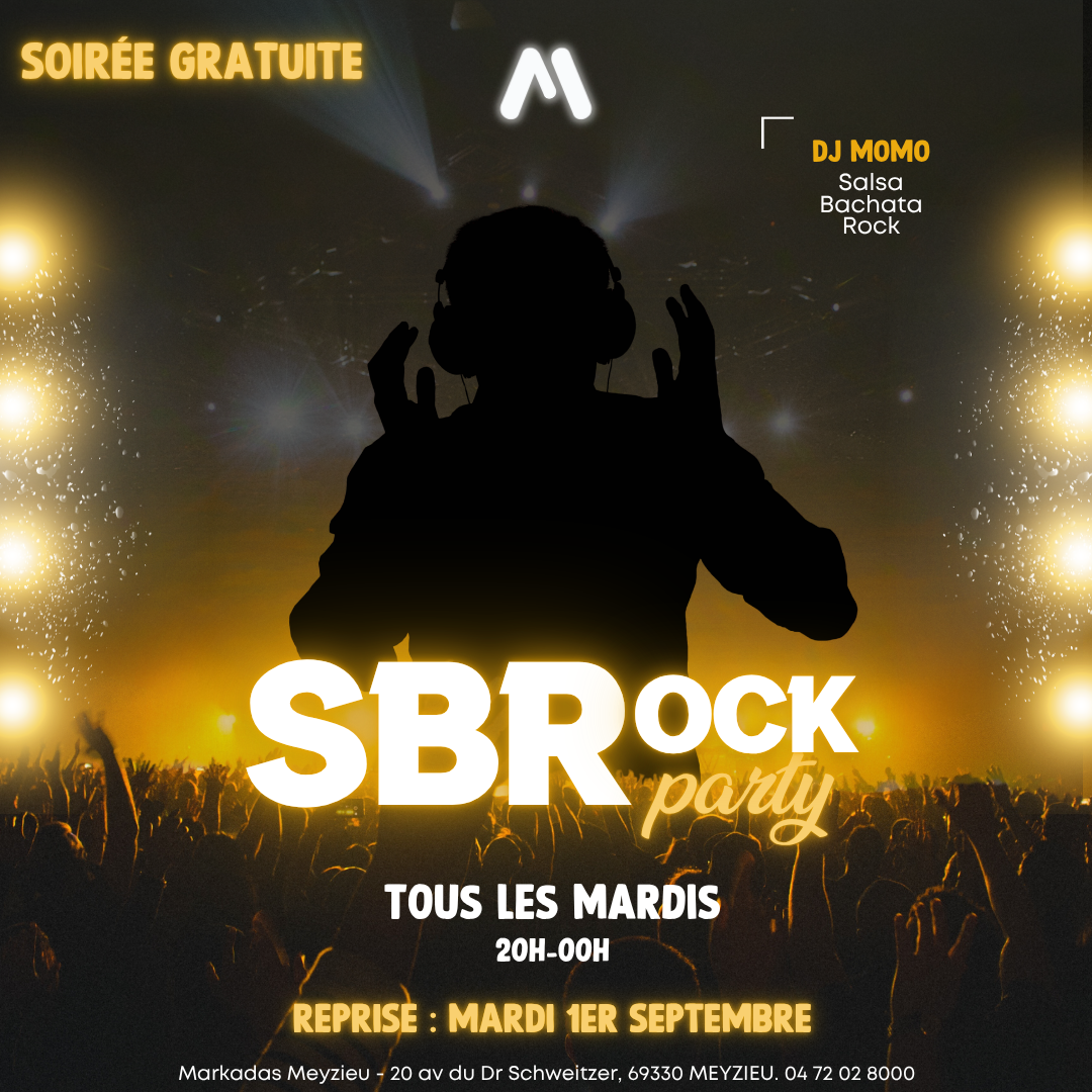 Soirée – SBRock party – Instagram